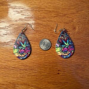 Colorful Teardrop Earrings